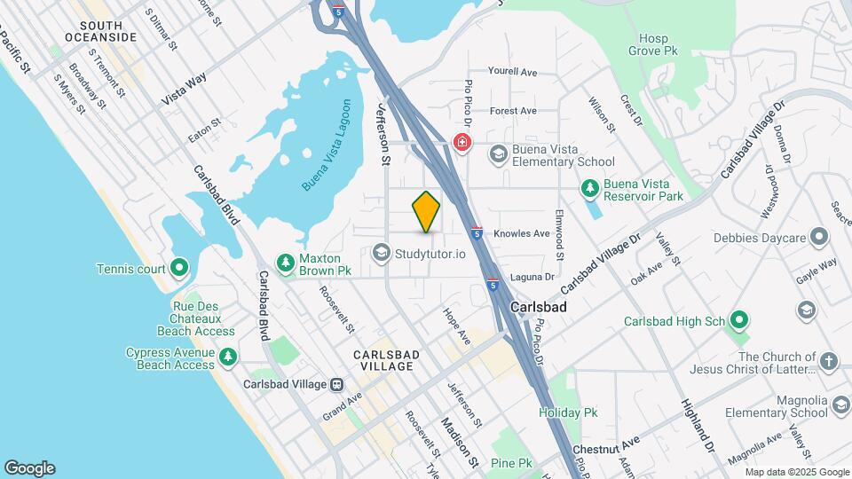 2612 Davis Ave Map and Location Details