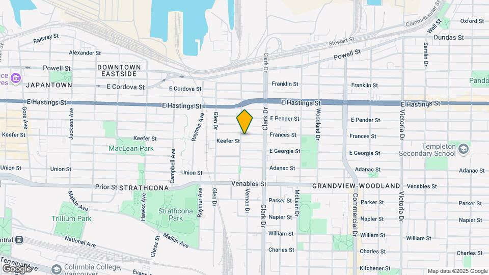 600 Vernon Dr Map and Location Details