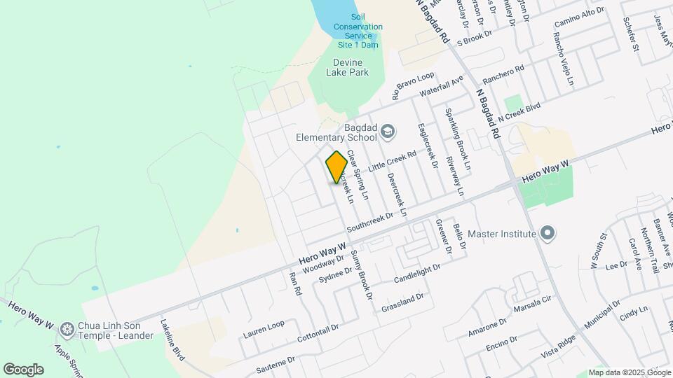 612 Sunny Brook Dr Map and Location Details