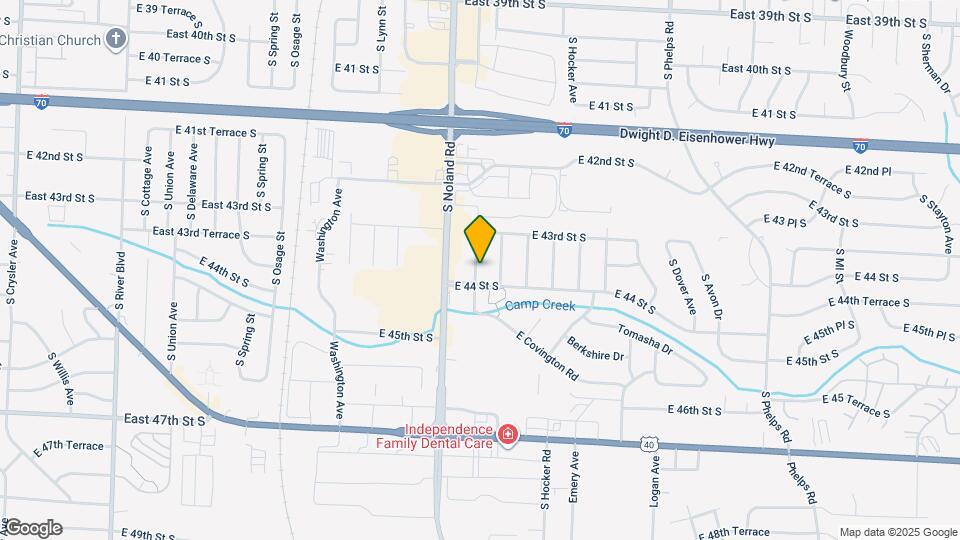 4317 S Canterbury Pl Map and Location Details