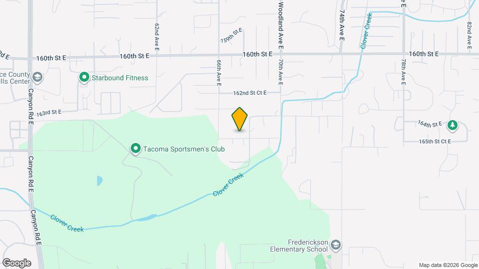 6703 165th Street Ct E Map and Location Details