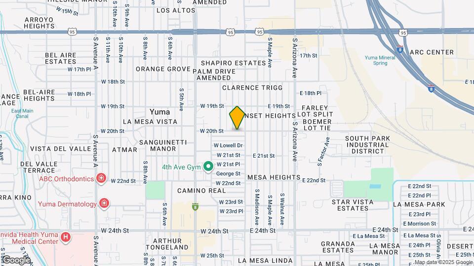 130 W 20th Pl Map and Location Details