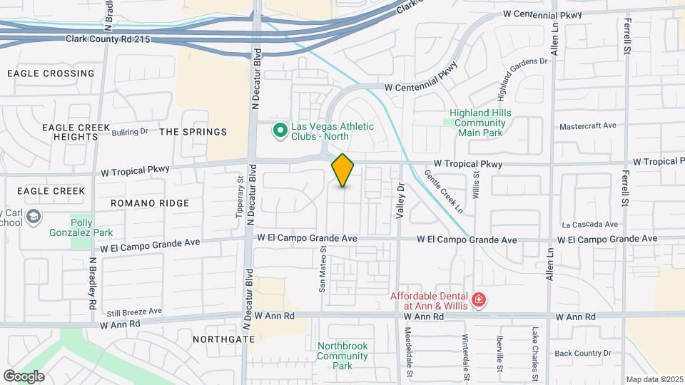 5945 Palmilla St Map and Location Details