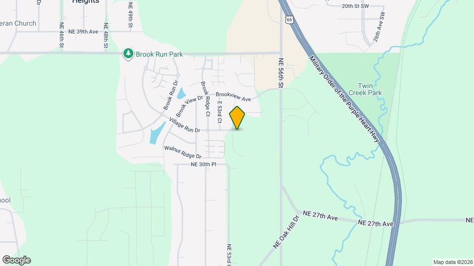 3261 Brook Landing Ct Map and Location Details