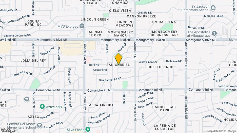 3833 San Marcos Pl NE Map and Location Details