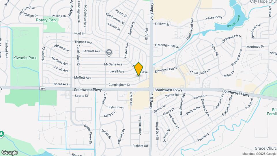 2907 Moffett Ave Map and Location Details