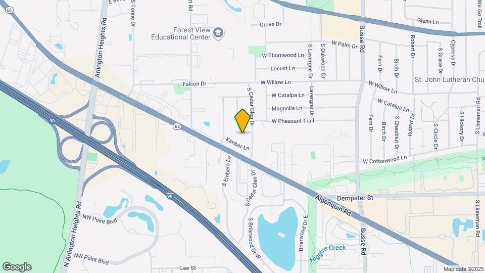 2430 S Shag Bark Trail Mapa y Detalles de la Ubicación