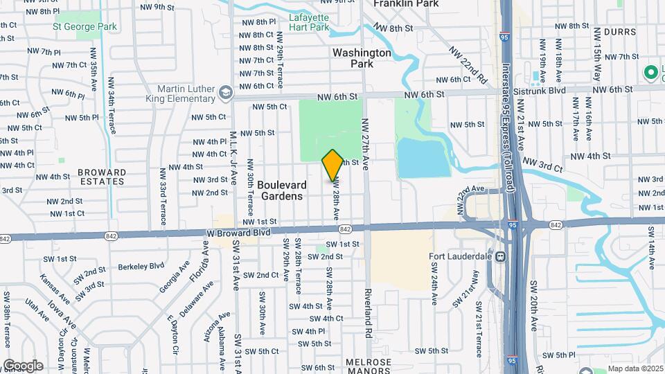 209 NW 28th Ave, Unit F Mapa y Detalles de la Ubicación