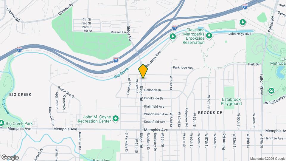 4101 Ridge Rd Map and Location Details