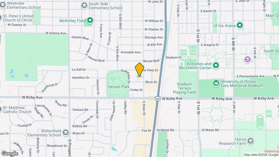 1320 Alms Dr Map and Location Details