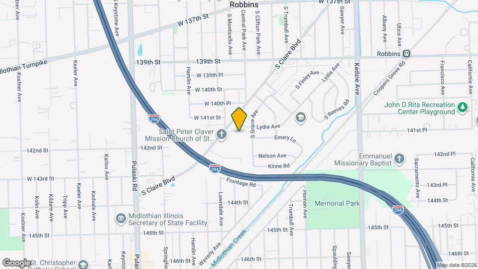 St. Peter Claver Court Senior Housing Mapa y Detalles de la Ubicación