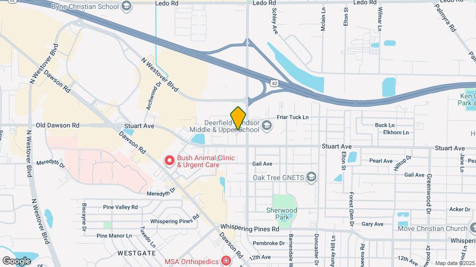 2506 Redwood Ct Map and Location Details