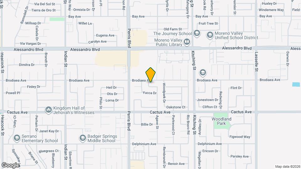 14310 Agave St Map and Location Details