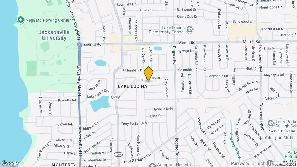 6215 Pine Cove Ln Map and Location Details