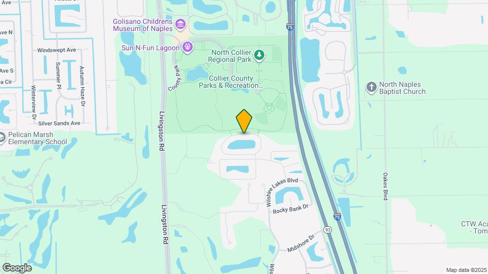 6245 Wilshire Pines Cir Map and Location Details