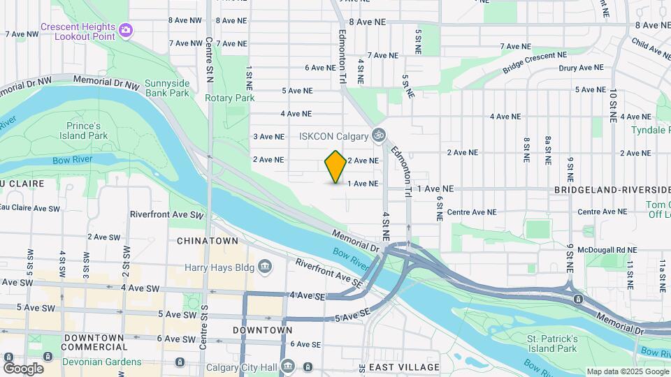 409 1st Ave NE Map and Location Details