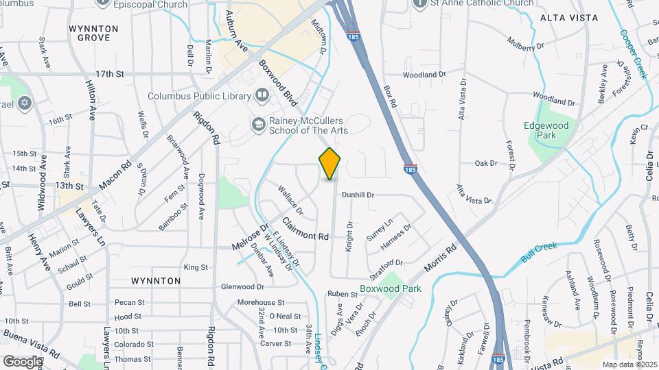 1317 Boxwood Blvd Map and Location Details