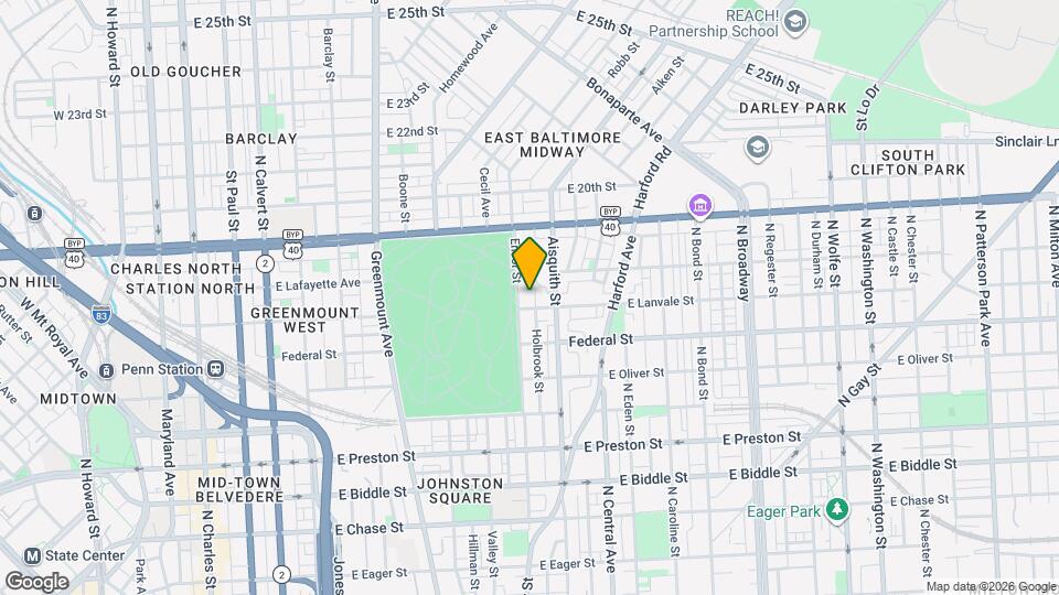 1714 Holbrook St Map and Location Details