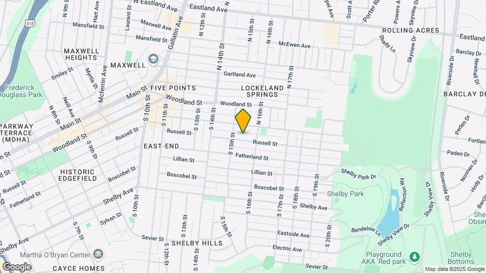 1513 Russell St Map and Location Details