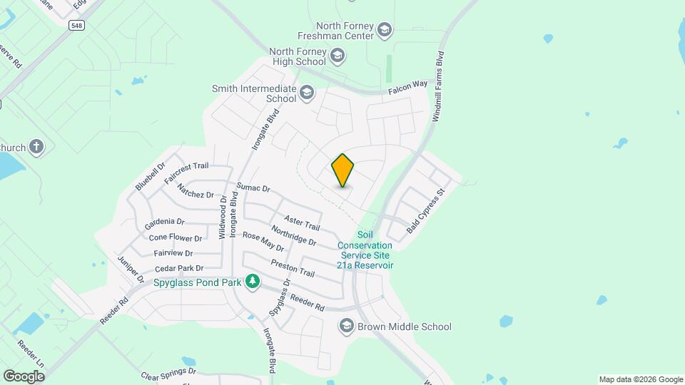 3016 Boran Dr Map and Location Details