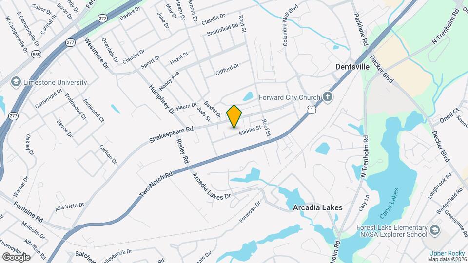 7201 Middle St Map and Location Details