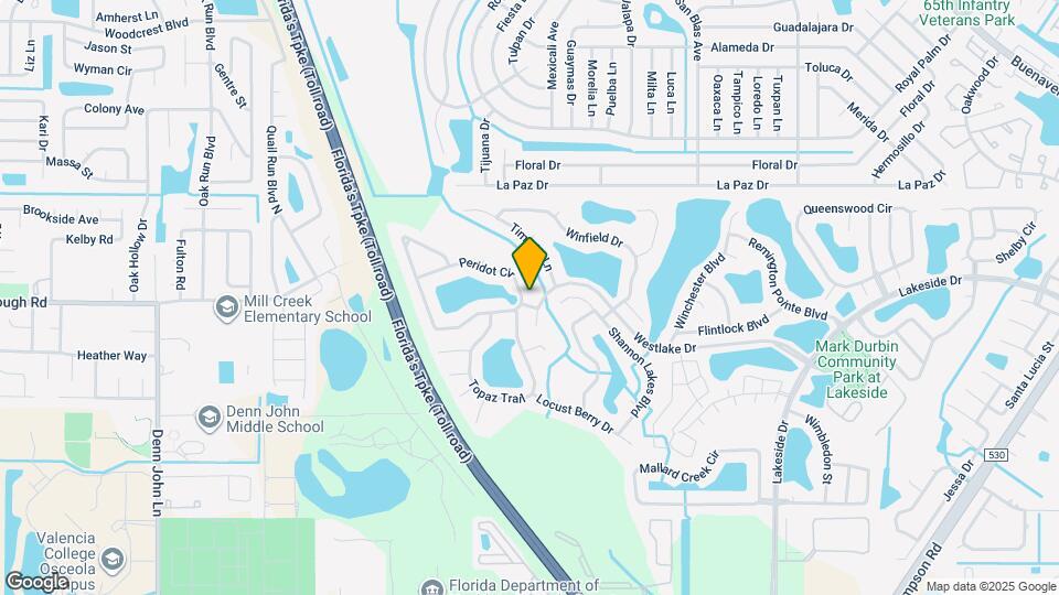 1994 Peridot Cir Map and Location Details