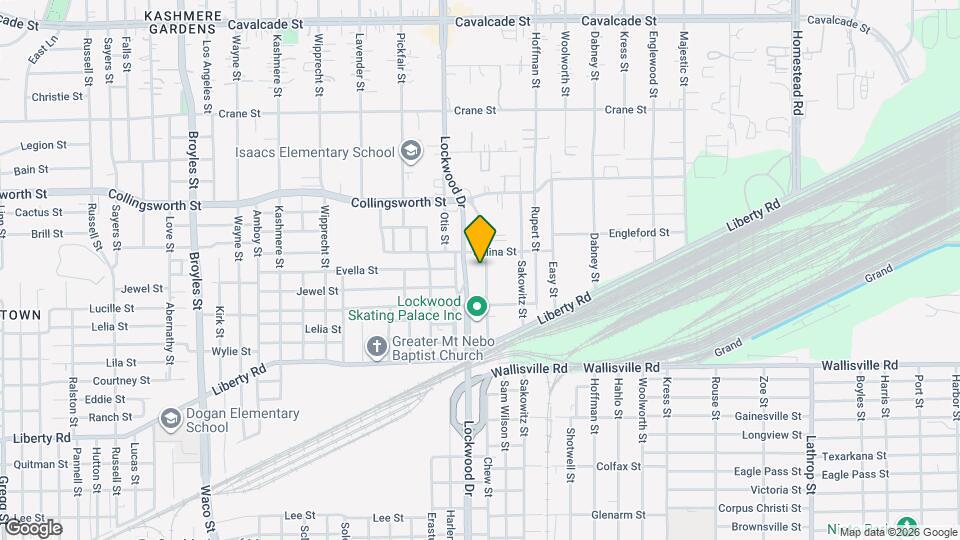 3507 E Lockwood Dr Map and Location Details