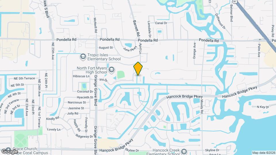 1003 April Ln Map and Location Details