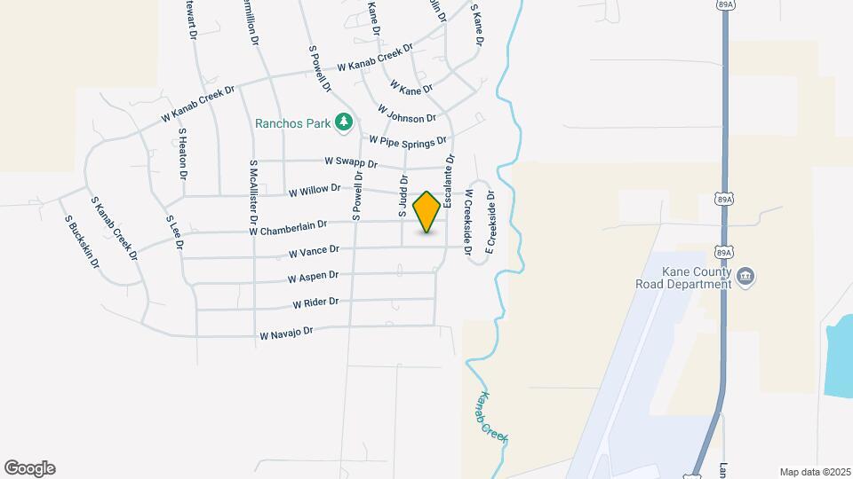 446 W Vance Dr Map and Location Details