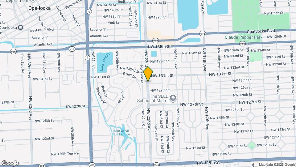 2300 NW 130th St Map and Location Details