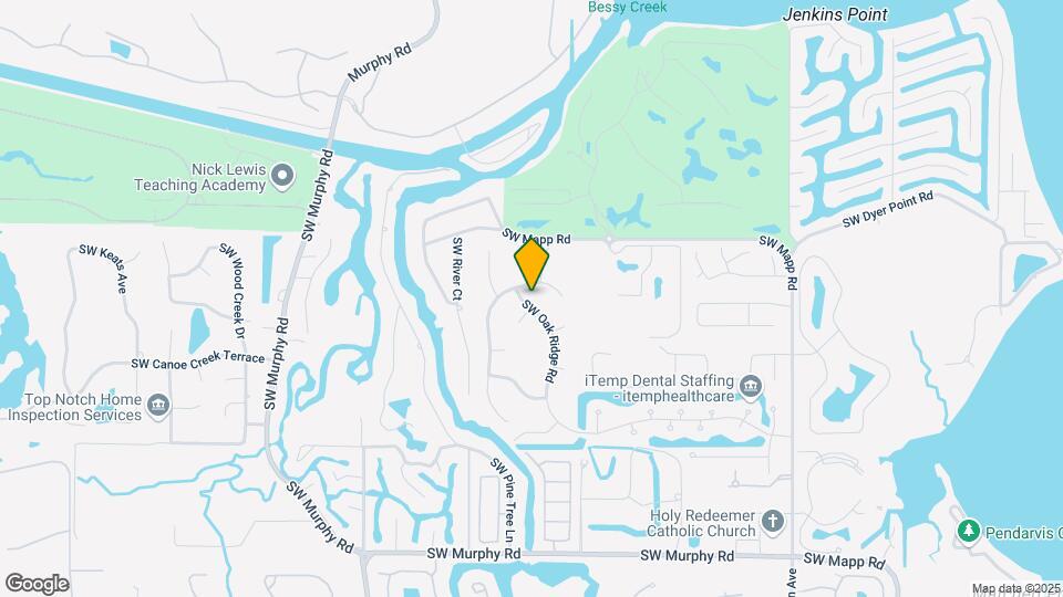 2677 SW Oak Ridge Rd Map and Location Details