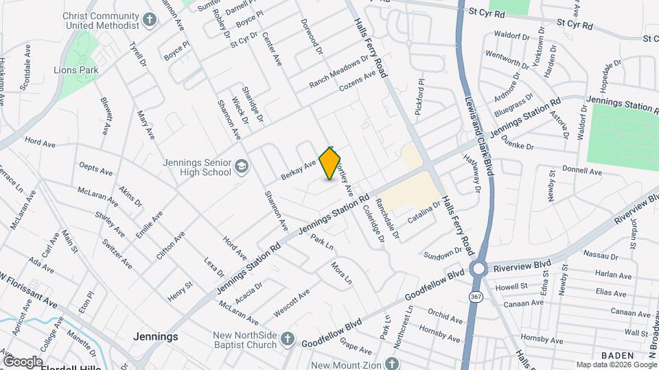 8955 Mayfield Ct Map and Location Details