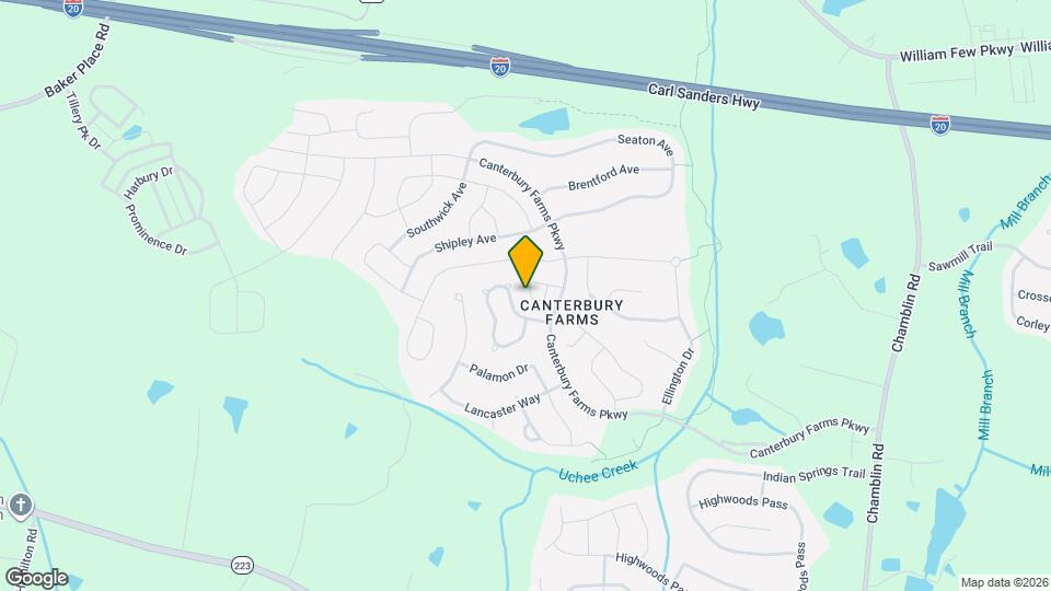 653 Aberdeen Cir Map and Location Details