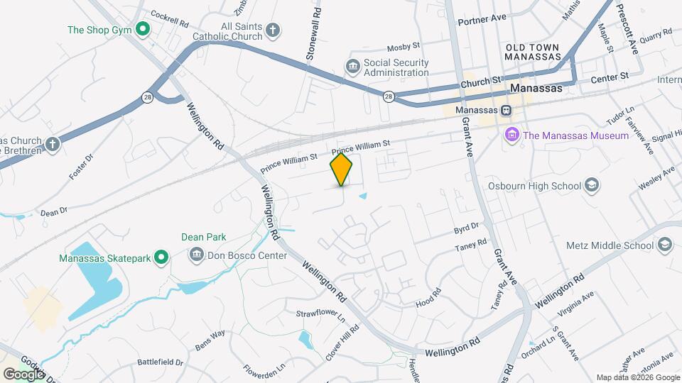 9606 Jefferson St Map and Location Details