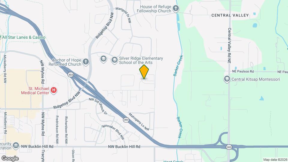 946 NW Highgarden Dr Map and Location Details