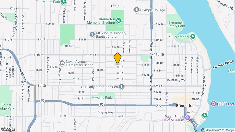 1506 9th St Map and Location Details