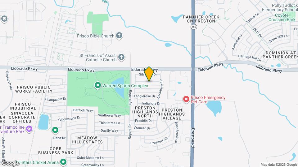 8409 Brown Stone Ln Map and Location Details