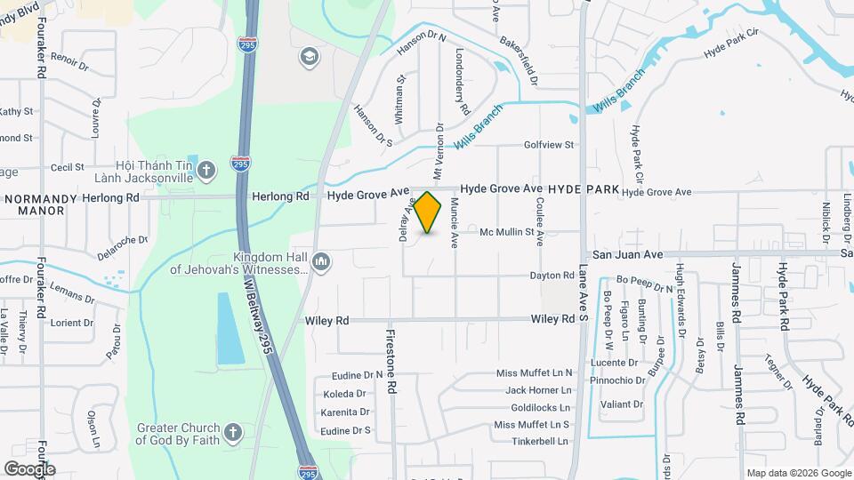 7018 Bonnie Brae Ln Mapa y Detalles de la Ubicación