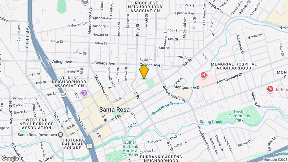 849 5th St Map and Location Details