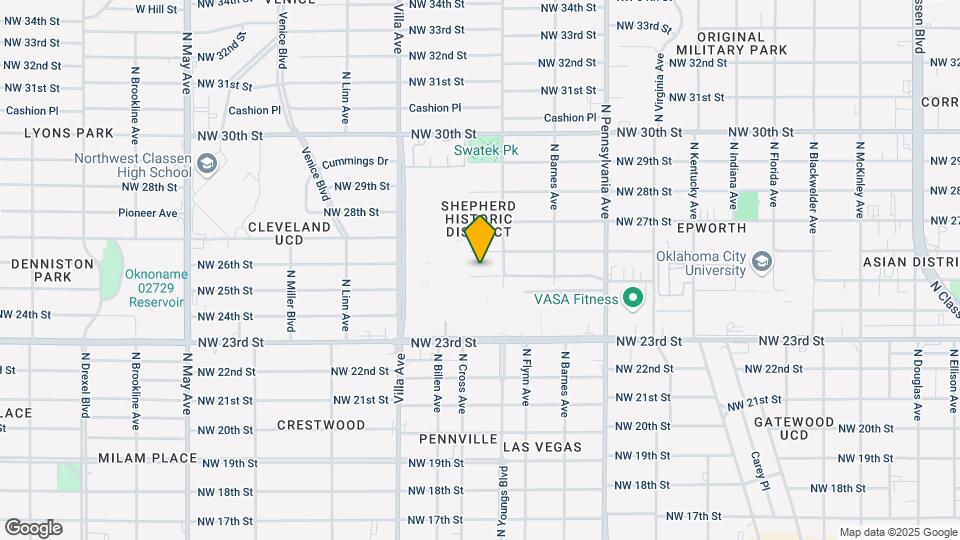 2321 NW 25th St Map and Location Details
