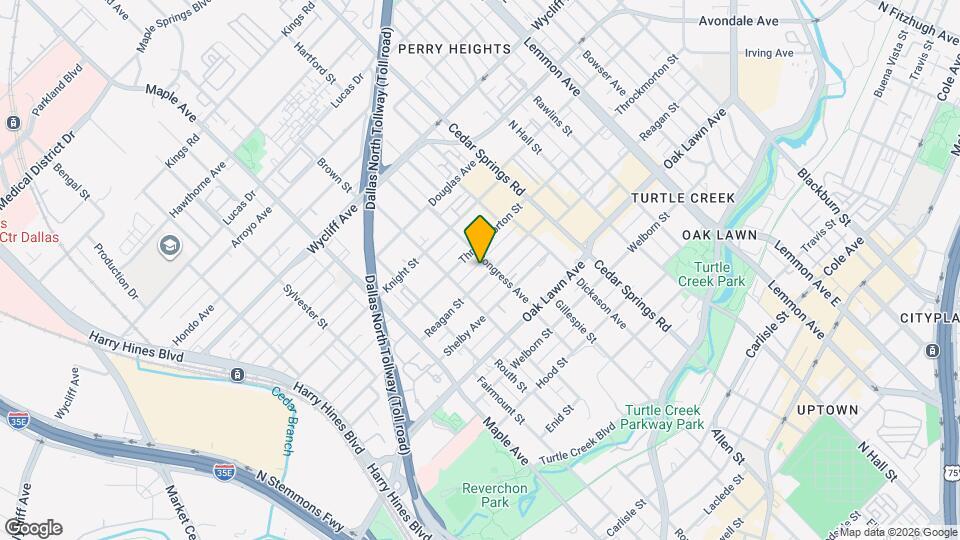 2719 Reagan St Map and Location Details