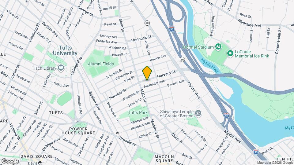 120 Harvard St Map and Location Details