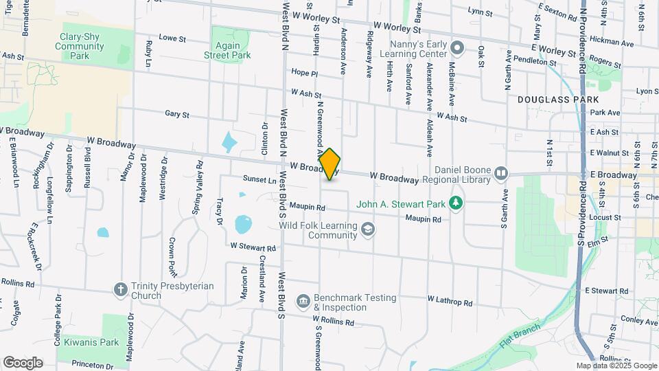 104 Lindell Dr Map and Location Details