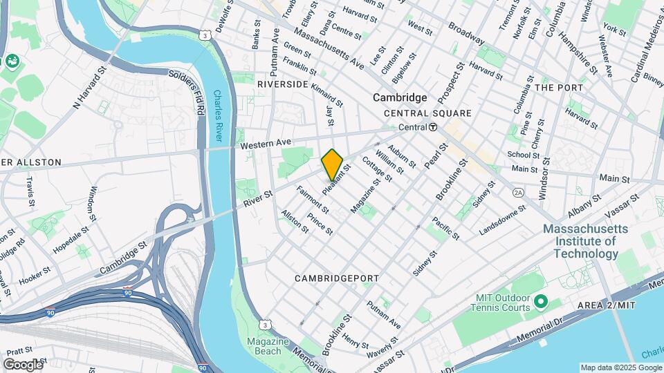 76 Pleasant St, Unit 1 Map and Location Details