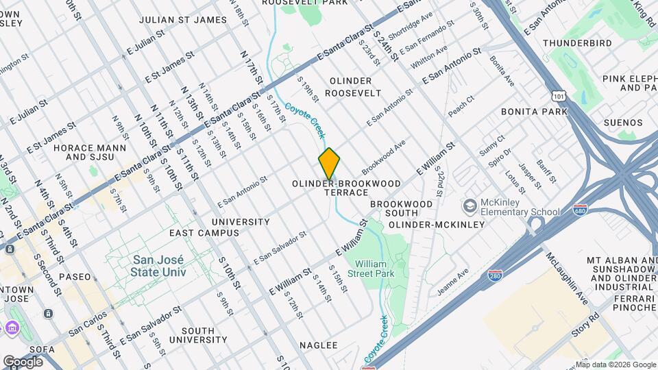 314 S 17th St Mapa y Detalles de la Ubicación