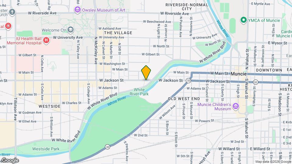 1219 W Jackson St Map and Location Details