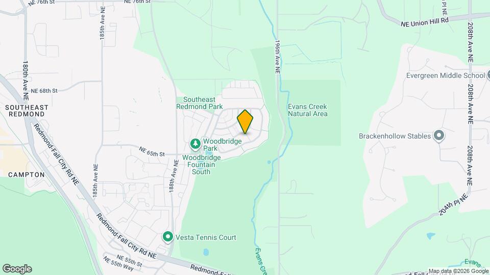 6453 193rd Pl NE Map and Location Details