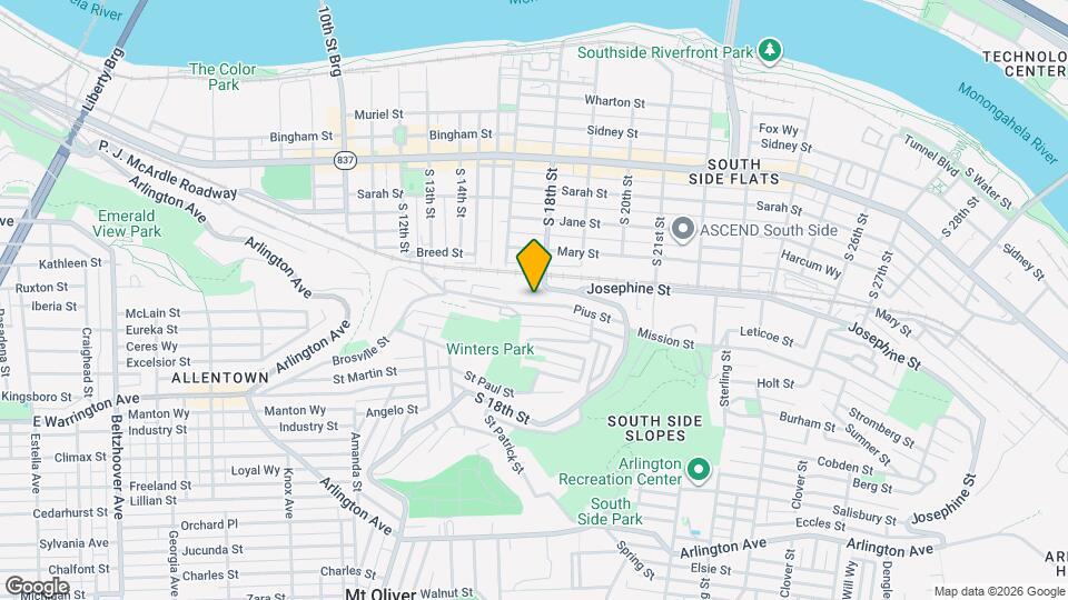 97 Pius St Map and Location Details