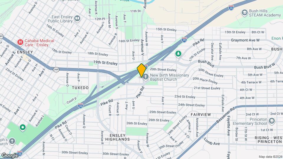 2028 Avenue V Map and Location Details