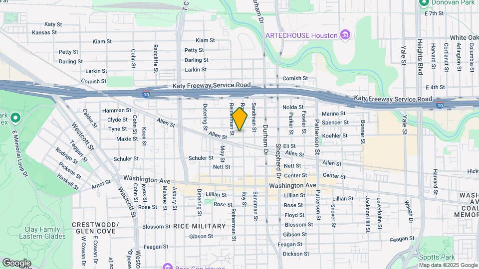 1509 Roy St Map and Location Details
